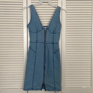 Finders Keepers Denim dress. Size 6